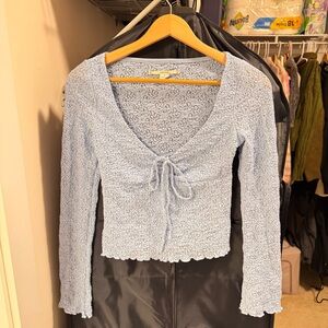 Urban Outfitters Sky Lace Blouse